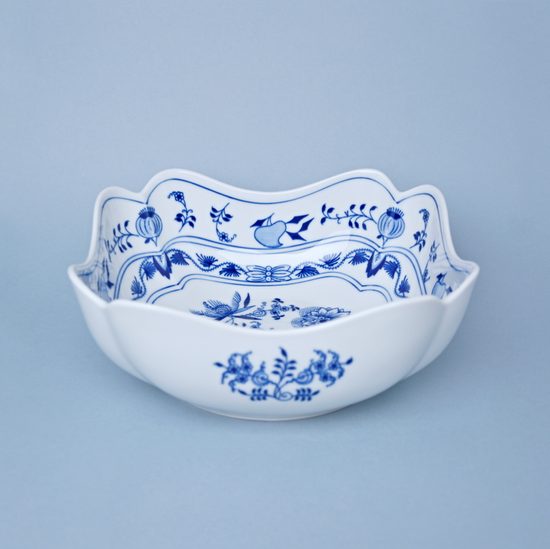 Mísa salátová čtyřhranná vysoká 24 cm, Cibulák, originální z Dubí