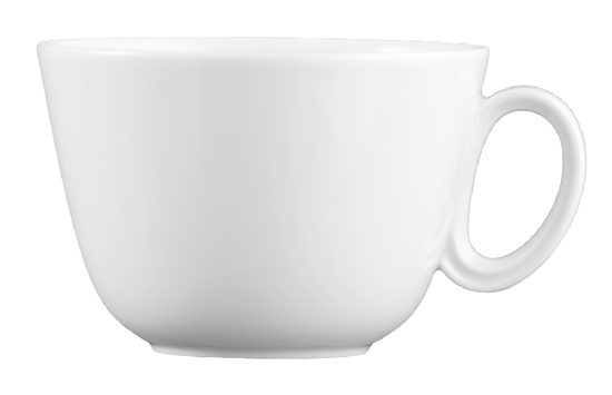 Cup breakfast 0,37 l, Paso white, Seltmann Porcelain