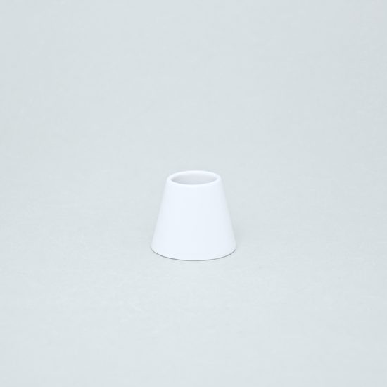 Bohemia White, Toothpick dosie 43 mm, design Pelcl, Český porcelán