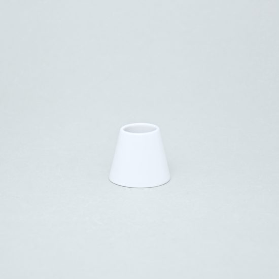 Bohemia White, Dóza na párátka 43 mm, design Pelcl, Český porcelán