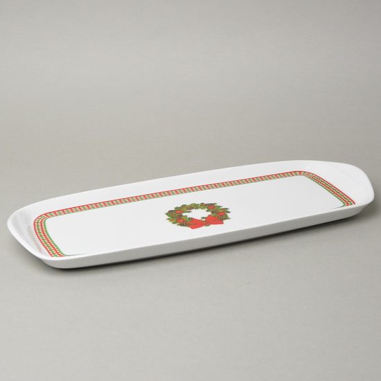 Vánoční porcelán: Podnos 35 cm coups, Thun 1794