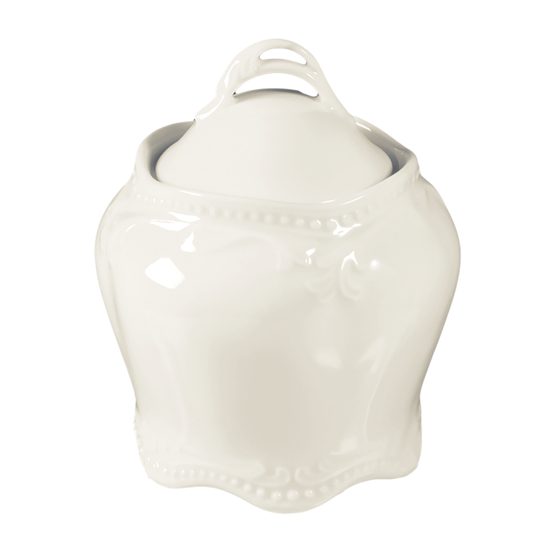 Sugar bowl 220 ml, Rubin Cream, Seltmann porcelain