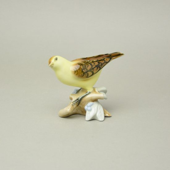 Bunting bird 11 x 14 cm, Luxor, Royal Dux Bohemia