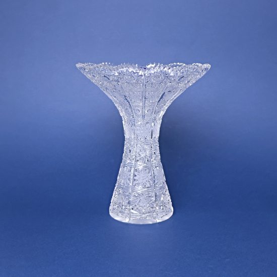 Křišťálová váza broušená Panenka, 500PK, 205 mm, Crystal BOHEMIA