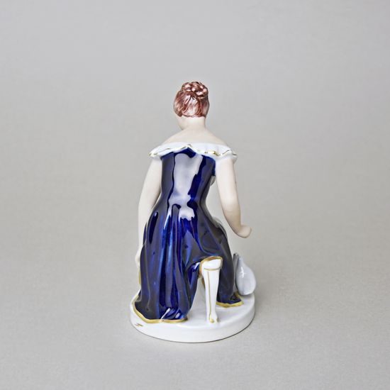 Cindrella 10,5 x 7,0 x 14 cm, Isis, Porcelain figures Duchcov