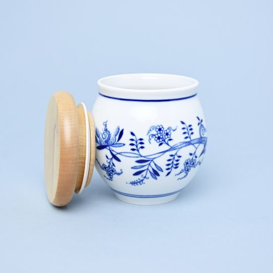 Dose "Banak" 10,4 cm, 0,4 l, Original Blue Onion Pattern