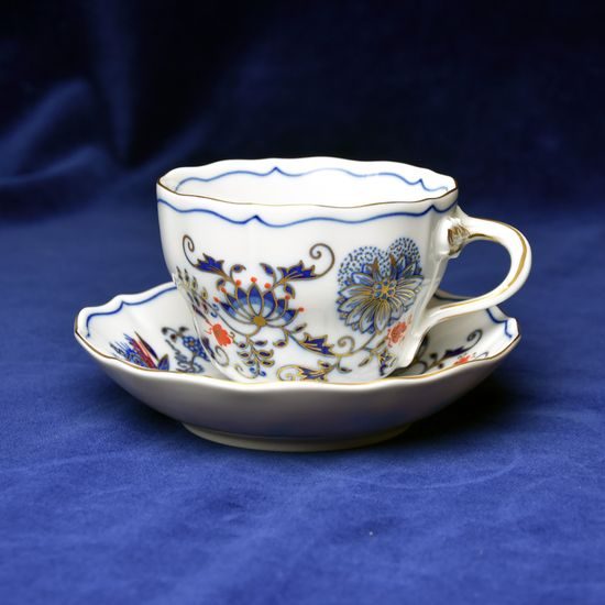 Cup and saucer B plus B 0,21 l / 14 cm for coffee, Cesky porcelan a.s.