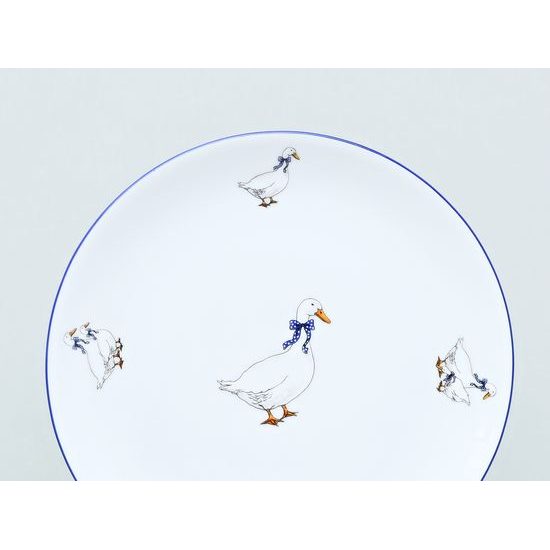 Coups Goose, Plate dessert 19 cm, Thun 1794 Carlsbad porcelain