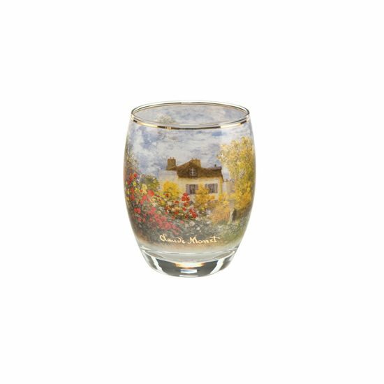 Tealight Artist's House 10 cm, Glass, C. Monet, Goebel Artis Orbis