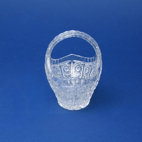 Košík 12 cm, brus 500 pk, Bohemia Crystal