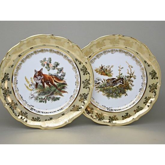 Plate dining 24 cm 6 pcs., hunting - beige, Carlsbad