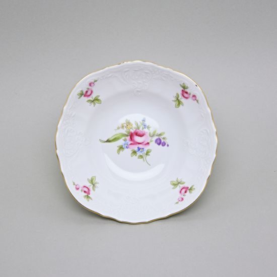 Bowl 16 cm, Thun 1794 Carlsbad porcelain, BERNADOTTE Meissen Rose