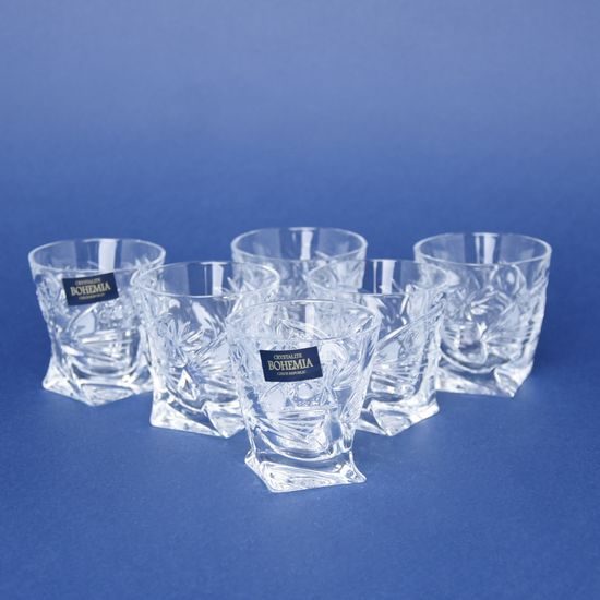 Quadro - Comet, liqueur glass 55 ml, 8 cm, Crystalite Bohemia
