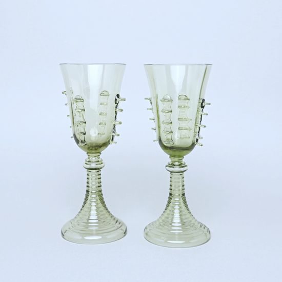 Set of 2 wine glasses Roemer - Stickers split, 200 ml, Floriánova huť