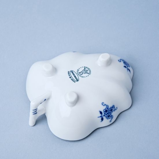 Cukřenka list na nožkách 10,8 cm, Cibulák, originální z Dubí