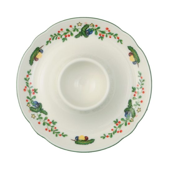 Egg cup, Marie-Luise 43607 Christmas, Seltmann Porcelain