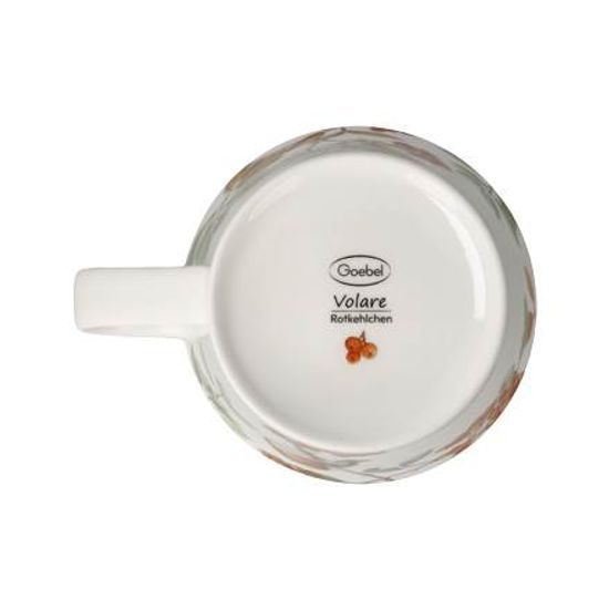 Mug 350 ml Robin 9,5 cm, fine bone china, Goebel