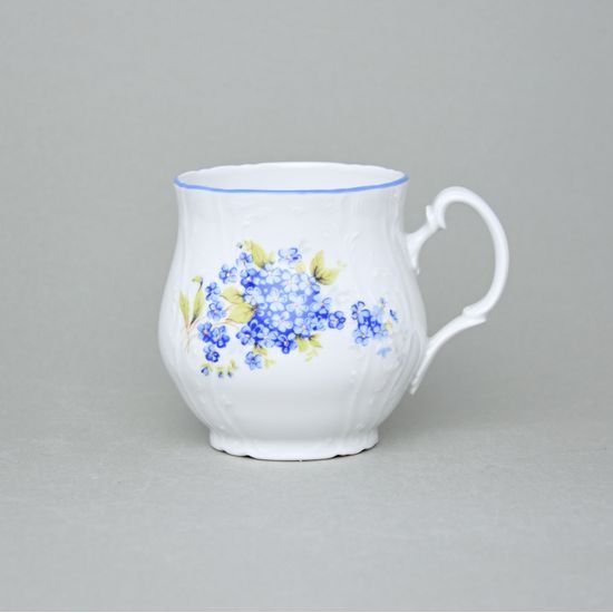 Hrnek Jonáš 310 ml, Thun 1794, karlovarský porcelán, BERNADOTTE pomněnka