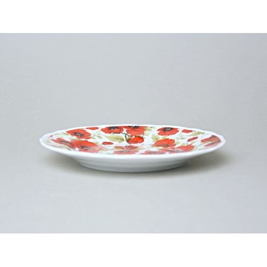 Talíř dezertní 19 cm, Vlčí mák, Český porcelán a.s.