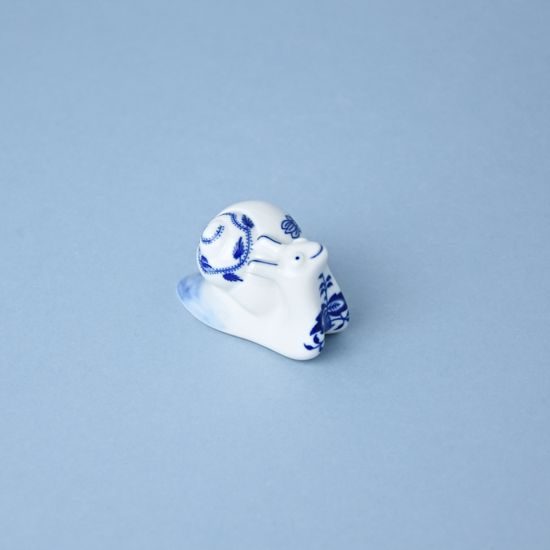 Snail 6,5 x 4 cm, Original Blue Onion Pattern