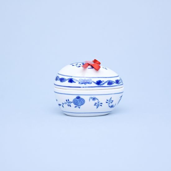 Egg with surprise 9,5 x 6,7 cm, Original Blue Onion Pattern, QII