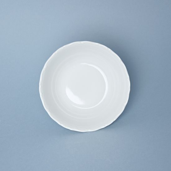 Bowl 13 cm 200 ml, Ophelia white with bottom sign, Thun 1794