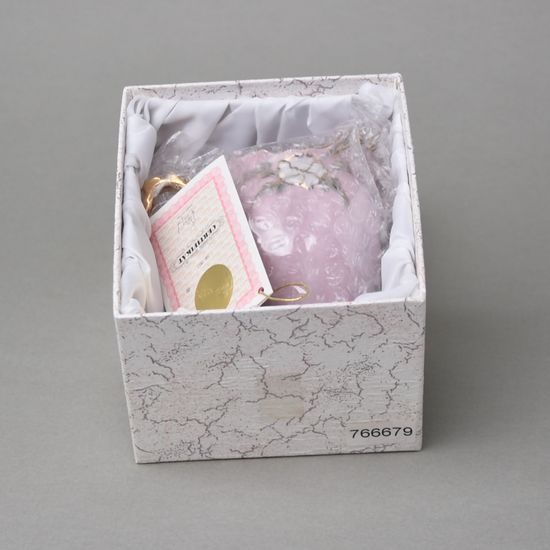 Creamer 200 ml, Renata 206 white mallow flower, Rose China Chodov