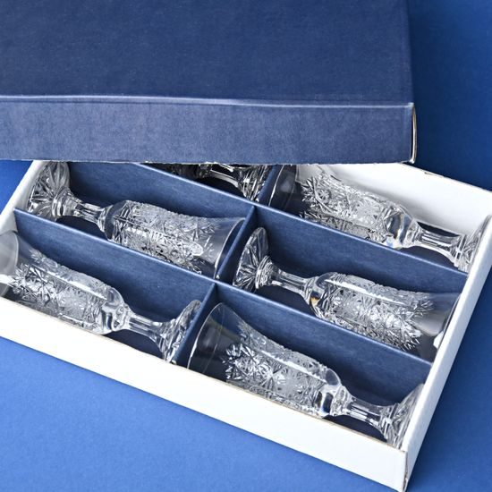 Liqueur Tumbler set 6 pcs., 35 ml, decor 500PK, Bohemia Crystal, GLASSPO