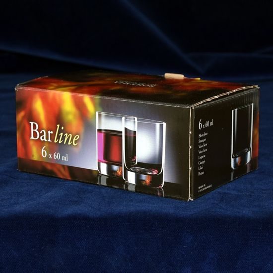 Barline 60 ml, shot glass, 1 pcs., Crystalex