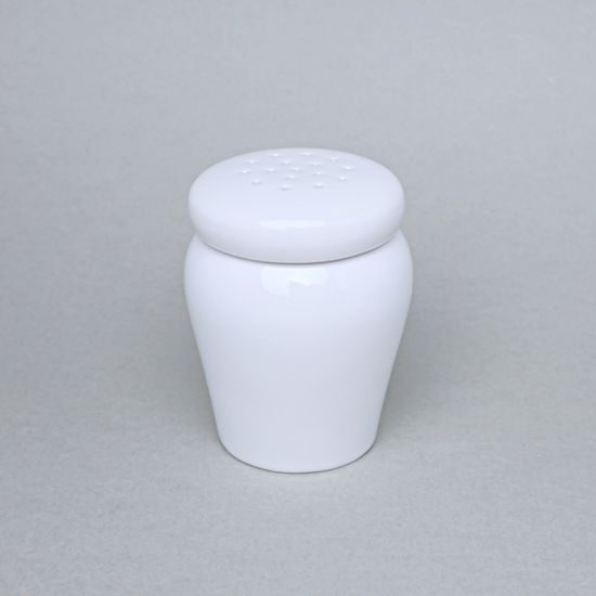 Dóza na moučkový cukr - sypátko 200 ml 10 cm, bílá, Český porcelán a.s.