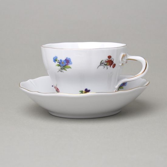 Šálek a podšálek C + C 250 ml / 15,5 cm na čaj, rakouská házenka