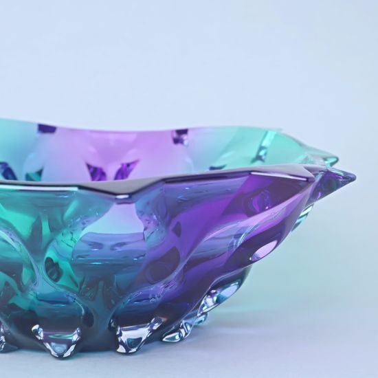 Crystal bowl SAMBA Dark Gradient 30,5 cm, Bohemia Treasury