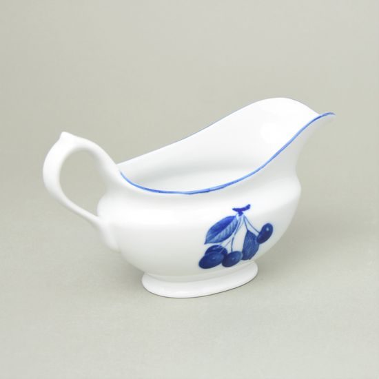 Sauce boat 0,3 l, Český porcelán a.s., blue cherry