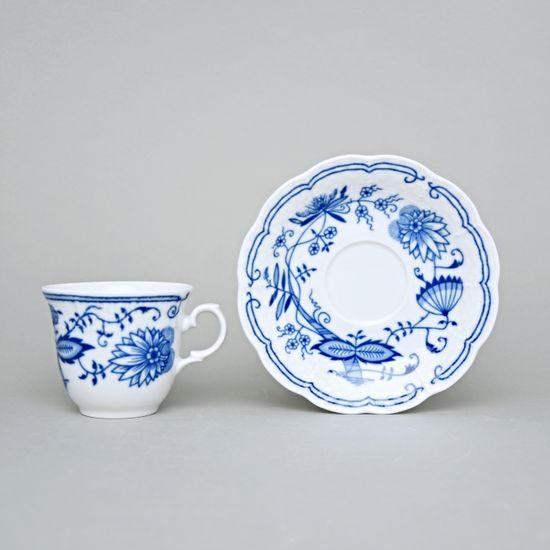 Cup tall 130 ml, Thun 1794, karlovarský porcelán, NATÁLIE Blue onion