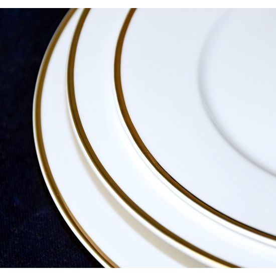 Opal gold: Plate dinner 25 cm, Thun 1794 Carlsbad porcelain