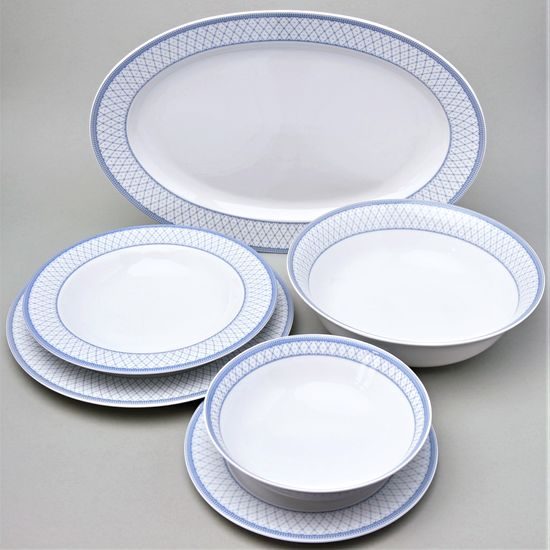 Dinner set for 6 pers. 26 pcs., Thun 1794, karlovarský porcelán, OPÁL 80144