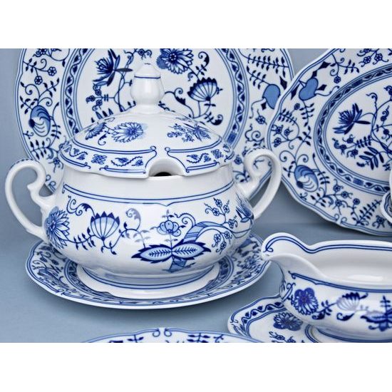 Blue Onion pattern: Dining Set for 6 pers., Leander Loučky