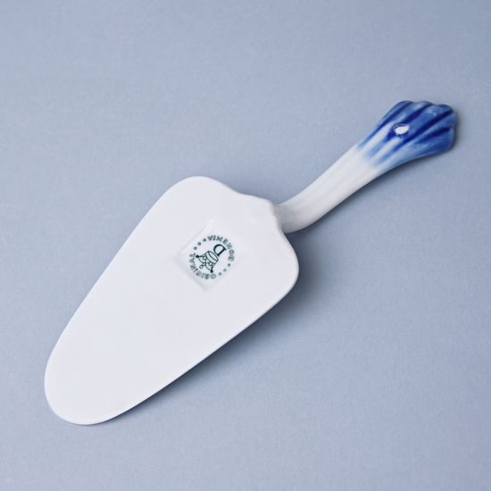 Lopatka na dort 18 cm porcelánová, Cibulák, originální z Dubí