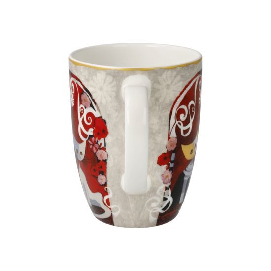 Cup Templi dell amore 400ml, Fine Bone China, Cats Goebel R. Wachtmeister