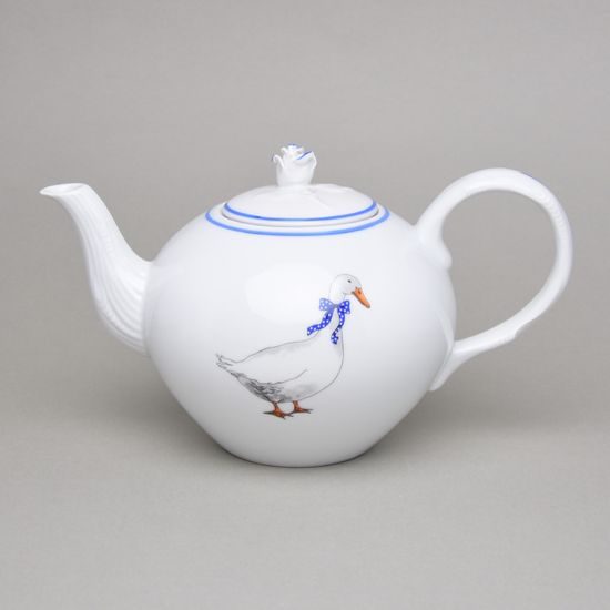 Pot tea 1,2 l, Český porcelán a.s., Goose