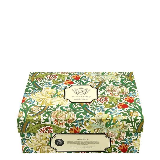 Cup espresso 110 ml + saucer 116 mm, William Morris, Golden lily, set of 2 pcs., porcelain Duo Gifts