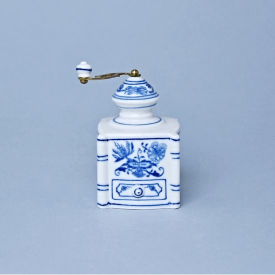 Coffee mill mini 8 cm, Original Blue Onion Pattern