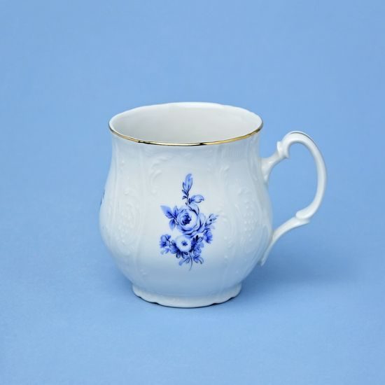 Mug Jonáš 310 ml, Thun 1794 Carlsbad porcelain, BERNADOTTE blue rose
