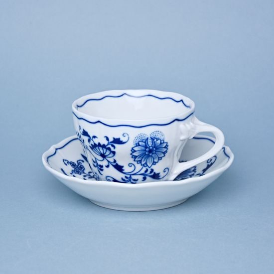 Cup and saucer C + C, 250 ml / 15,5 cm for tea, Original Blue Onion Pattern