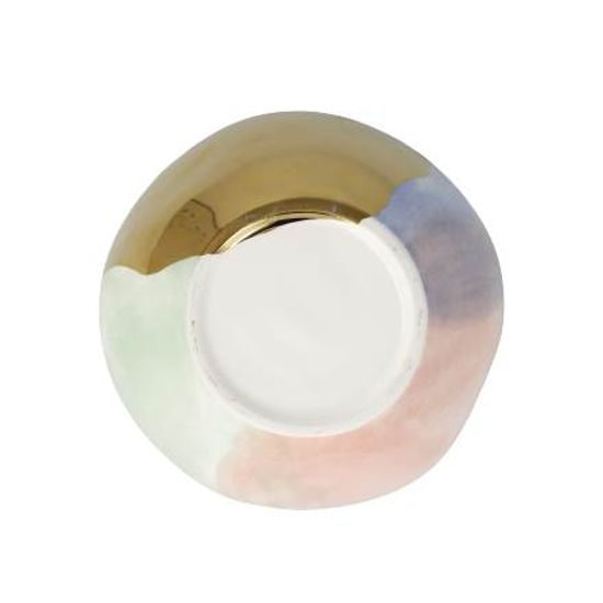 Mísa Barvy ráje 20 / 20 / 7,5 cm šedomodrozlatá, porcelán, Goebel