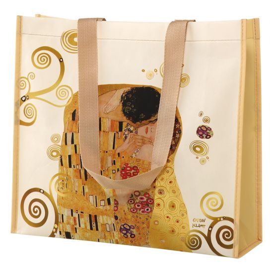 Shopper Scandic Home - "The Kiss" 37 / 12 / 33 cm, G. Klimt, Goebel