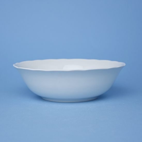 Mísa kompotová vysoká 21 cm, Bílý porcelán, Český porcelán a.s.