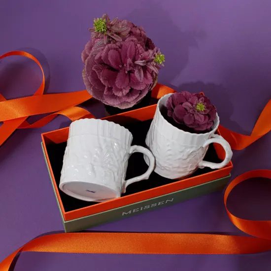 Šálek 200 ml - Labutě, Míšeňský porcelán