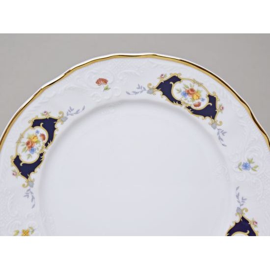 Plate dessert 19 cm, Thun 1794 Carlsbad porcelain, BERNADOTTE arms