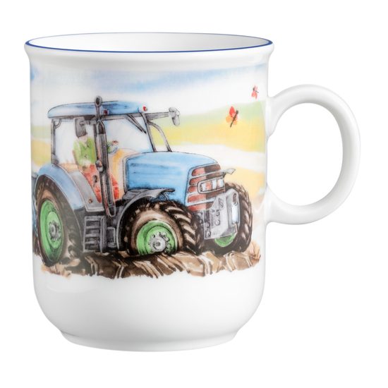 My tractor: Children set 3 pcs., Compact 65151, Seltmann porcelain